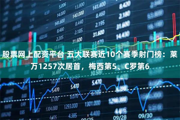 股票网上配资平台 五大联赛近10个赛季射门榜：莱万1257次居首，梅西第5、C罗第6
